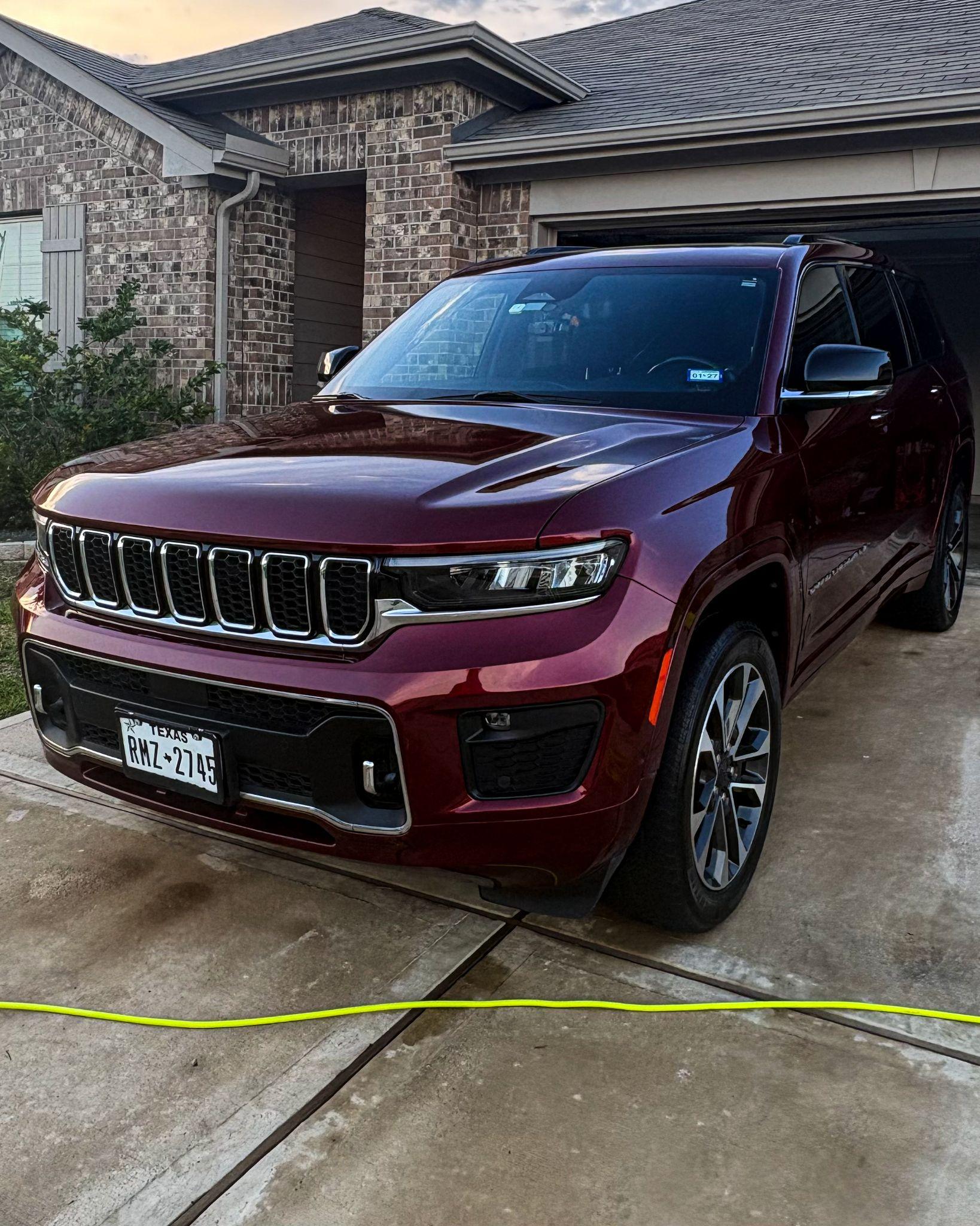Jeep Grand Cherokee detailed by Apexone Mobile Detailing